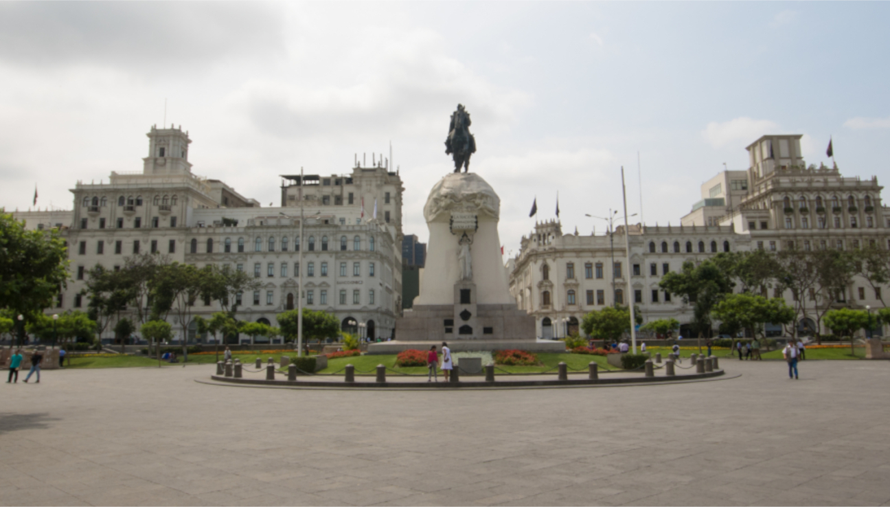 Plaza San Martin.  Autor: Dirección de Sitios de Patrimonio Mundial.