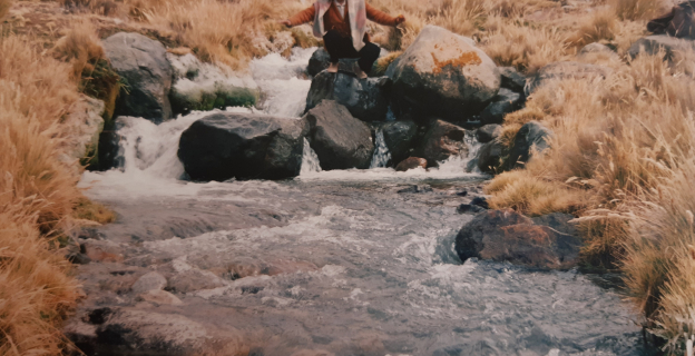 Caudal inicial de las aguas de la laguna de Culquipucro. Caudal inicial de las aguas de la laguna de Culquipucro.